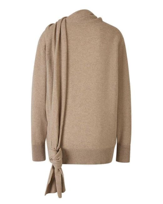 Stella McCartney Natural Cashmere Neck Sweater