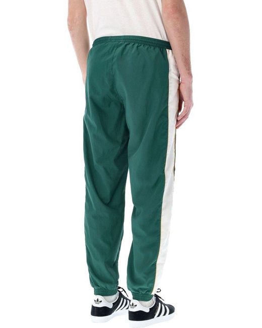 Adidas Originals Green Panelled Pants for men