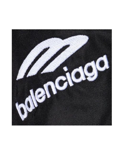 Balenciaga Black Jacket With Logo for men