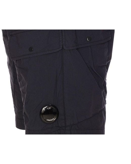 C P Company Blue Shorts for men