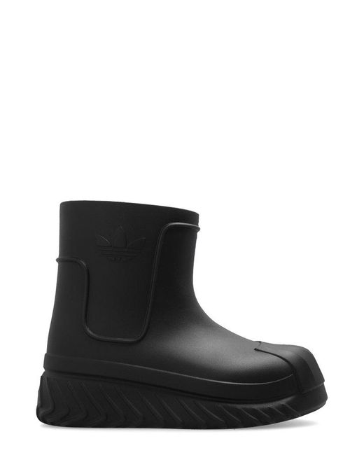 adidas Originals Adifom Sst Slip-on Boots in Black | Lyst