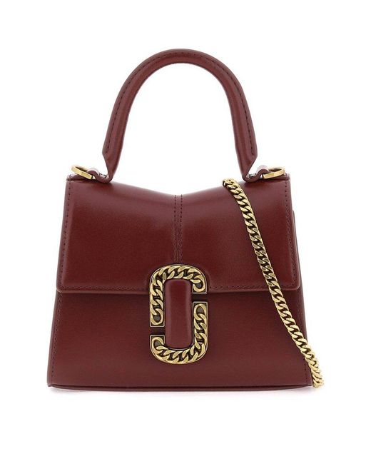 Marc Jacobs Red The Mini Top Handle Bag