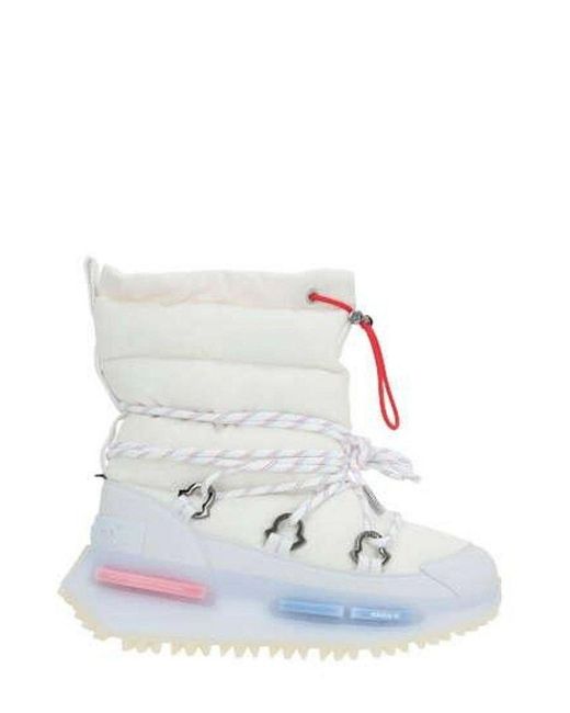 Moncler Genius White Moncler Nmd Mid Boots