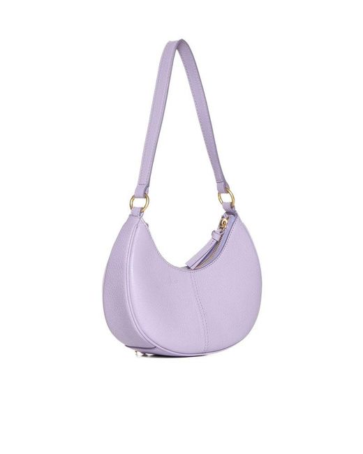 See By Chloé Purple Hana Half Moon Shoulder Bag