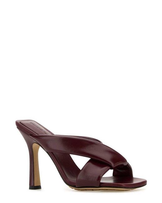 Bottega Veneta Brown Riva Mules