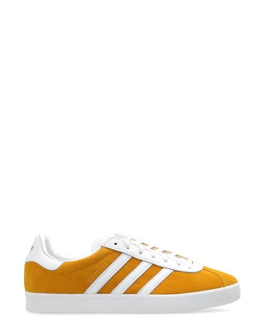 Adidas Originals Yellow Gazelle 85 Lace-up Sneakers
