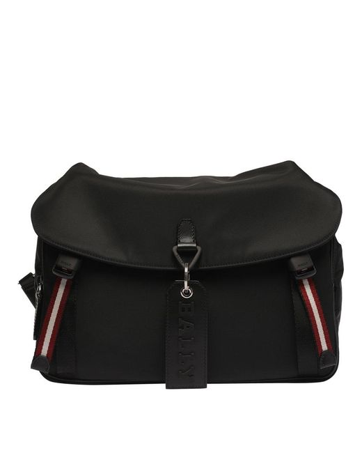 Bally Catch Messenger Bag in Black for Men Lyst Canada