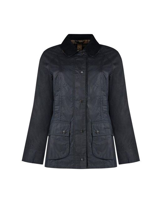 Barbour Black Beandell Waxed Cotton Jacket