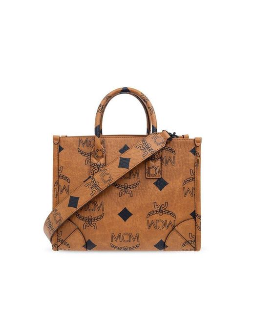 MCM Handbag in Brown Lyst UK