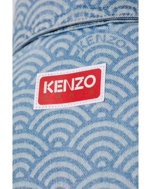 KENZO Blue Workwear Denim Jacket