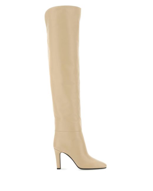 Saint Laurent Multicolor Jane Over-the-knee Leather Boots