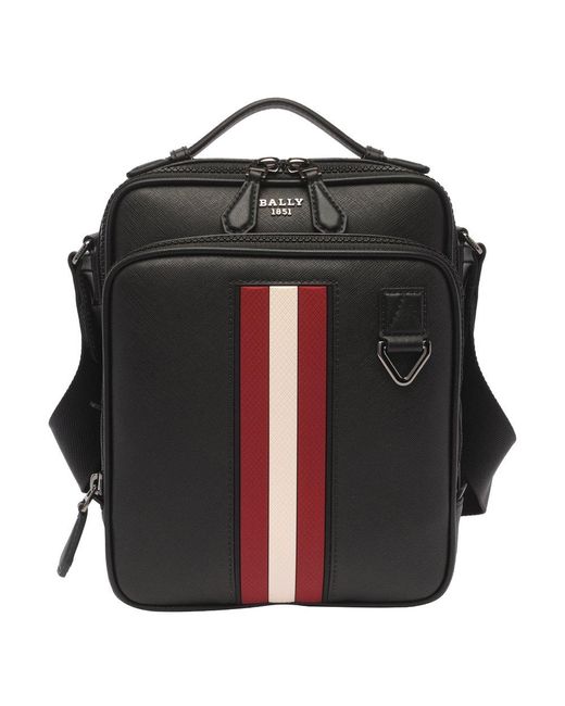 Bally Mackao Messenger Bag in Black for Men Lyst Canada