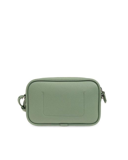 Emporio Armani Green Shoulder Bag With Logo