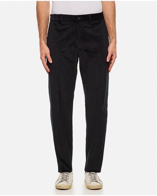Tagliatore Black Trousers for men
