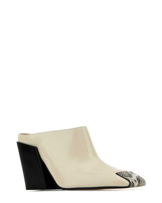 Bottega Veneta Black Ventura Mules