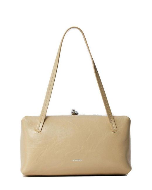 Jil Sander Natural Goji Soft Handle Tote Bag