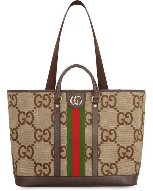 Gucci Brown gg Jumbo Tote Bag for men