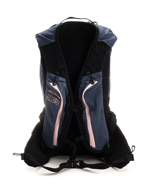 MM6 by Maison Martin Margiela X Salomon Numbers Printed Backpack in Blue  for Men | Lyst