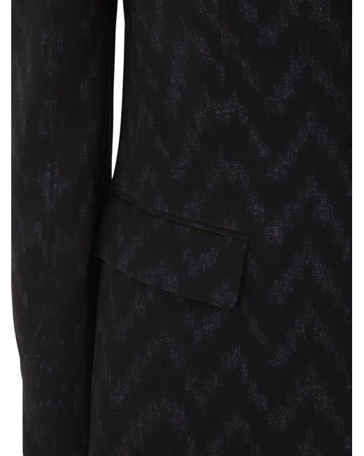 Giorgio Armani Black Single Breasted Blazer