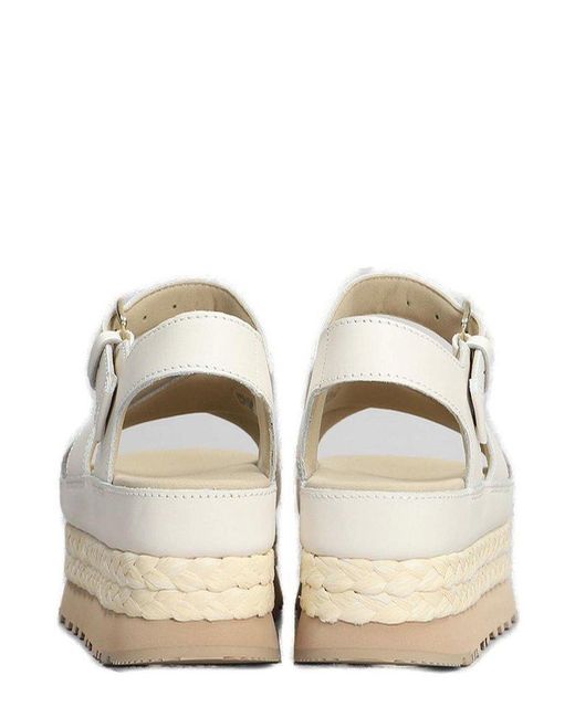 Ugg Natural Aubrey Ankle Strap Sandals