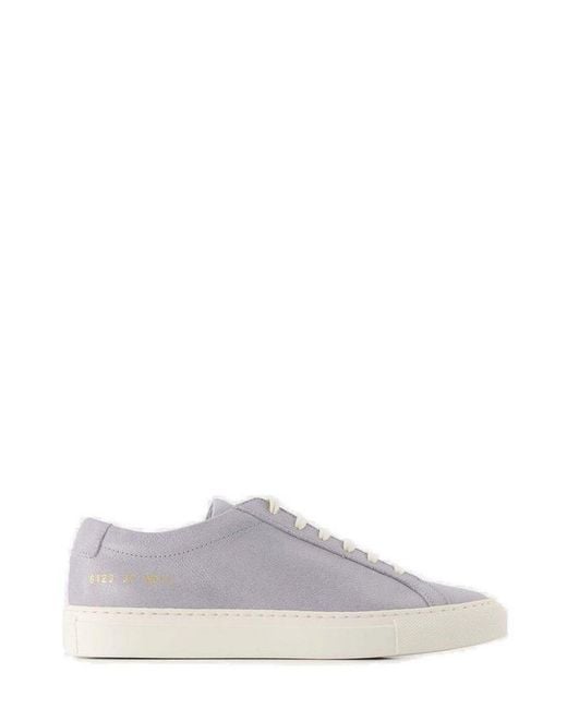 Common Projects Blue Achilles Lace-up Sneakers