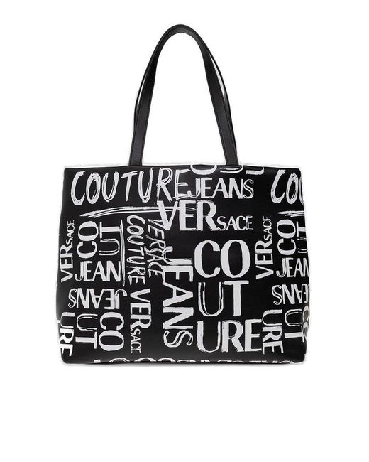 Versace Jeans Couture women's bag with graphic logo White