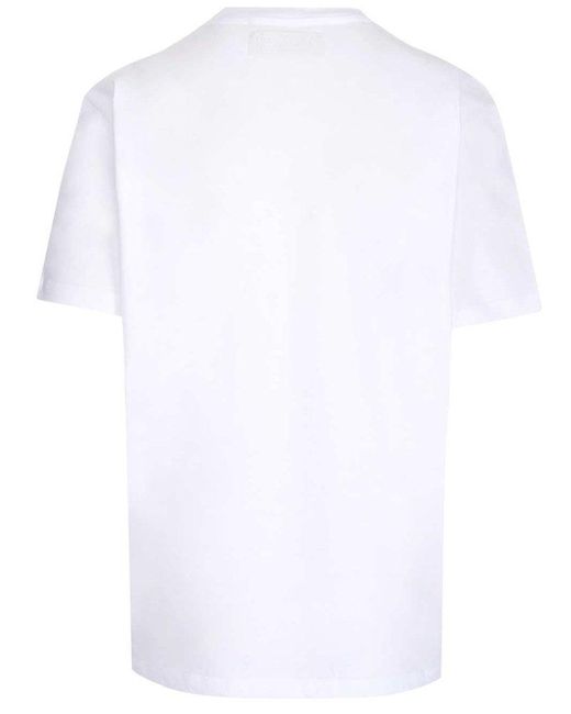 Stella McCartney White Logo Printed T-shirt