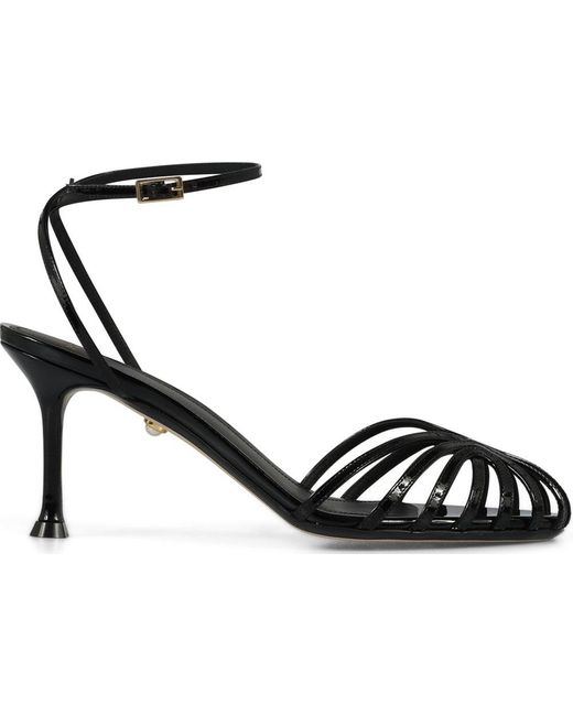 ALEVI Black Karel Strappy Sandals