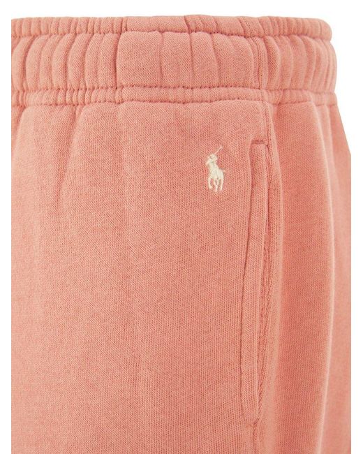 Polo Ralph Lauren Pink Sweat Jogging Trousers