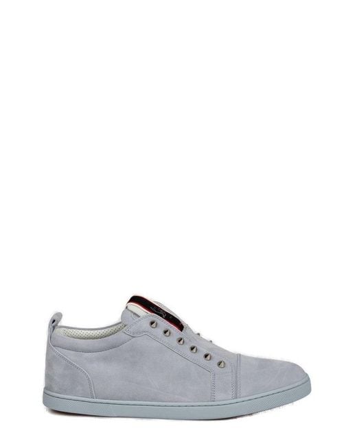 Christian Louboutin Gray F.a.v Fique A Vontade Sneakers for men