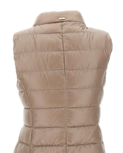 Herno Natural Giulia Quilted Down Vest