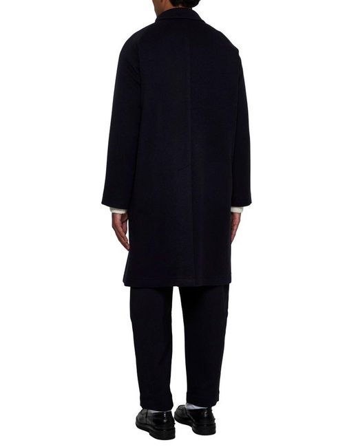 Tagliatore Blue Loyd Wool And Cashmere Coat for men
