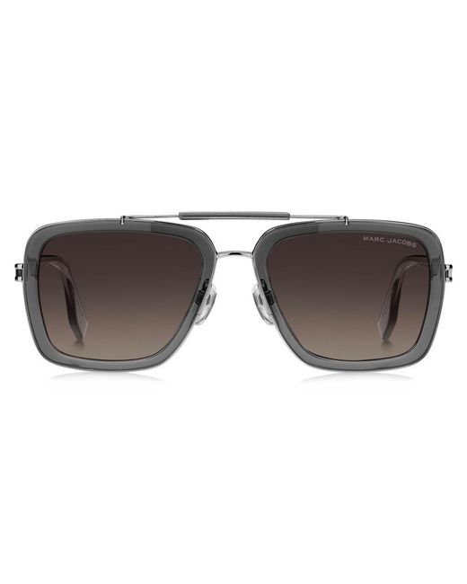 Marc Jacobs Black Pilot Frame Sunglasses for men