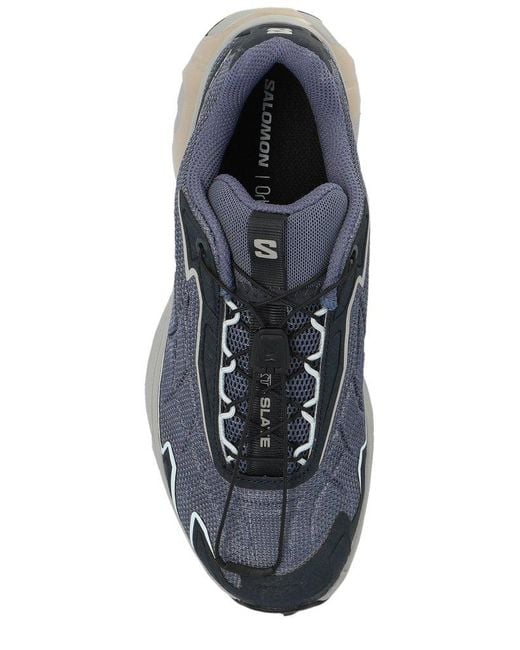 Salomon Gray Xt-Slate Mesh-Panelled Sneakers for men