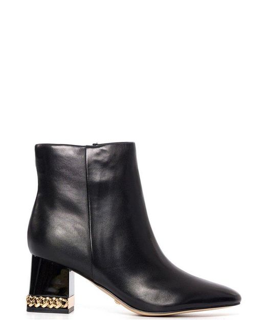Guess Black Zip-up Ankle Boots