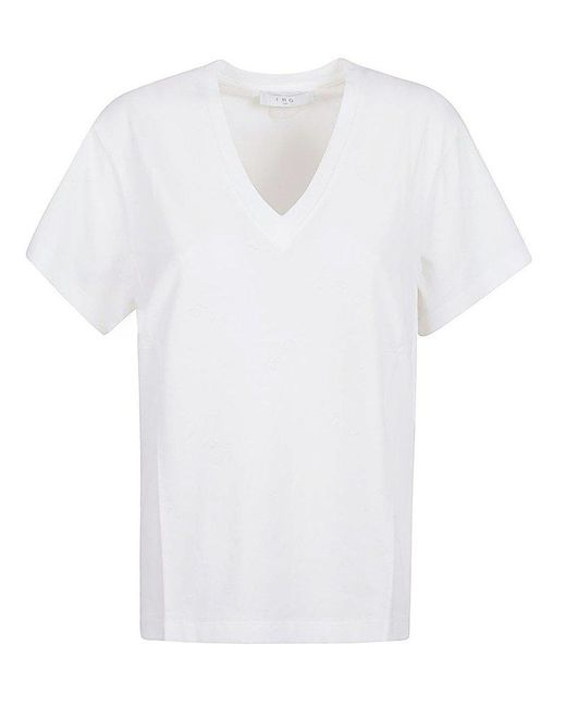 IRO White Jolia Cotton T-Shirt