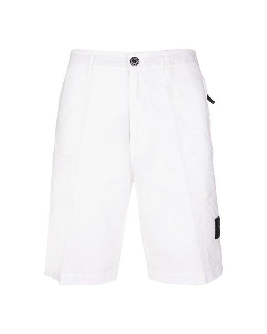 Stone Island Man Cargo Bermuda In 