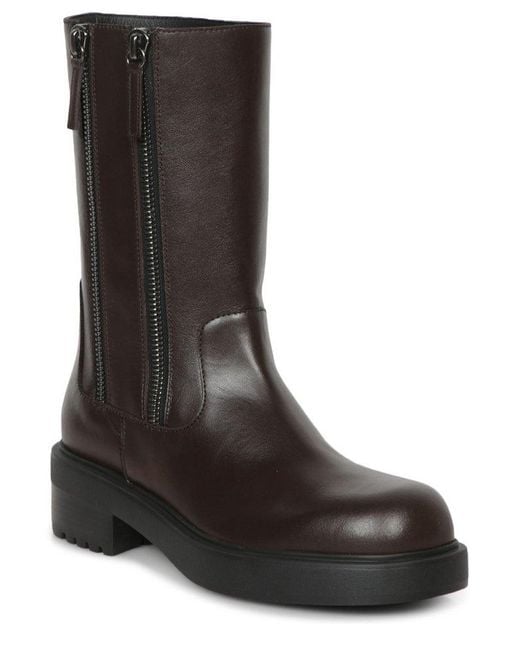 Giuseppe Zanotti Black Foustine Zipped Ankle Boots