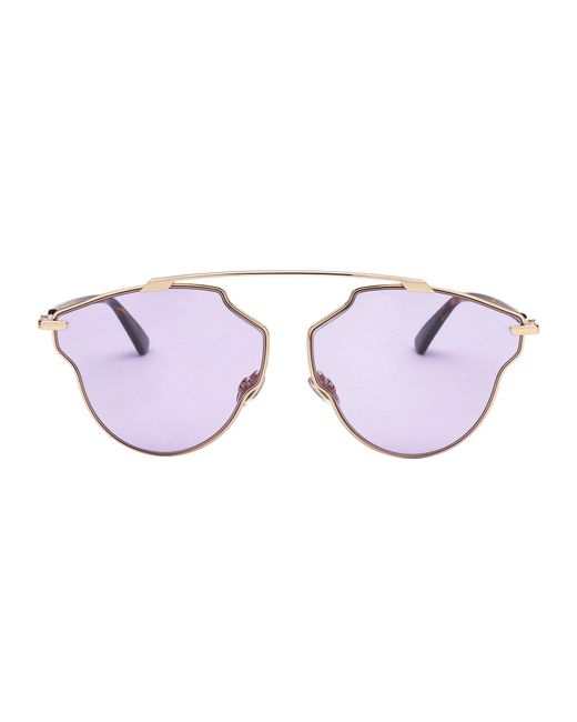 Dior Purple Dior So Real Pop Sunglasses