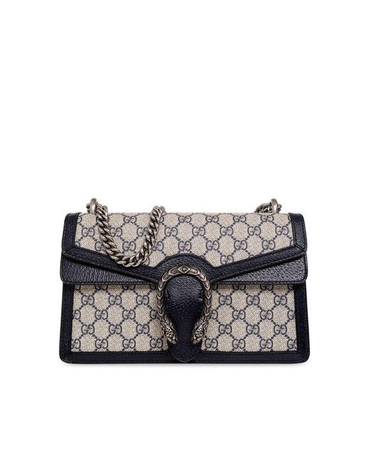 Gucci 'dionysus Small' Shoulder Bag in Black Lyst
