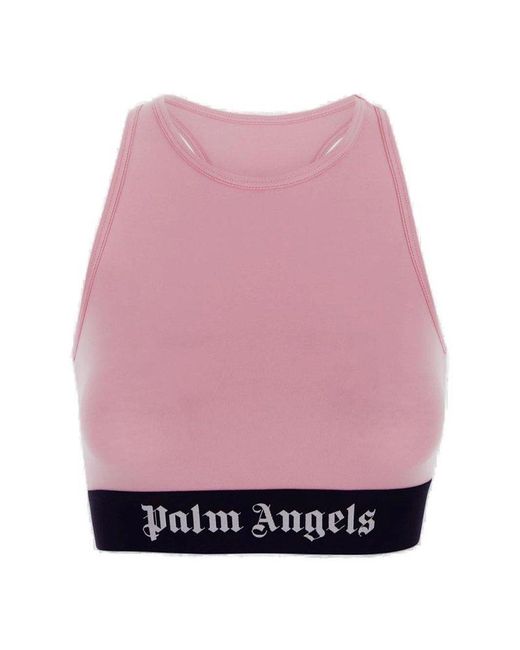 Palm Angels Logo Band Bra – Cettire