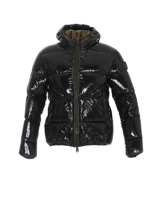 Herno Synthetic Hooded Puffer Jacket in 
