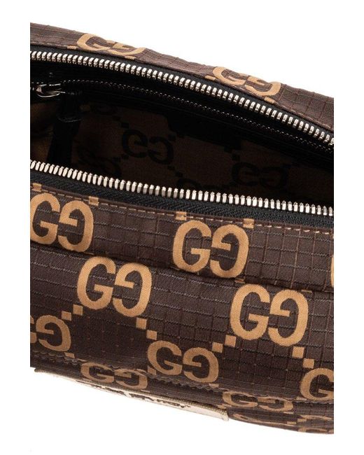 Gucci Black Shoulder Bag With Monogram, for men