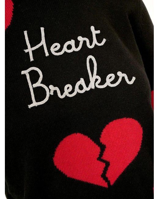 Mc2 Saint Barth Heart Breaker Embroidered Crewneck Jumper