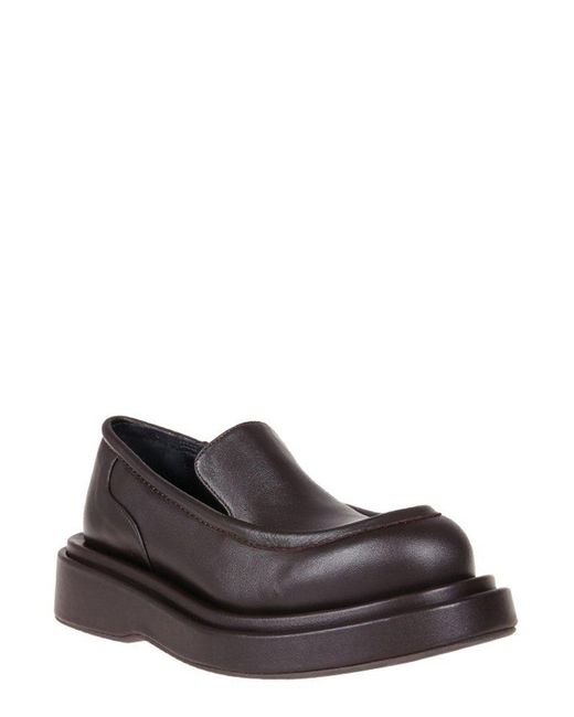 Paloma Barceló Brown Ariel Slip-on Loafers