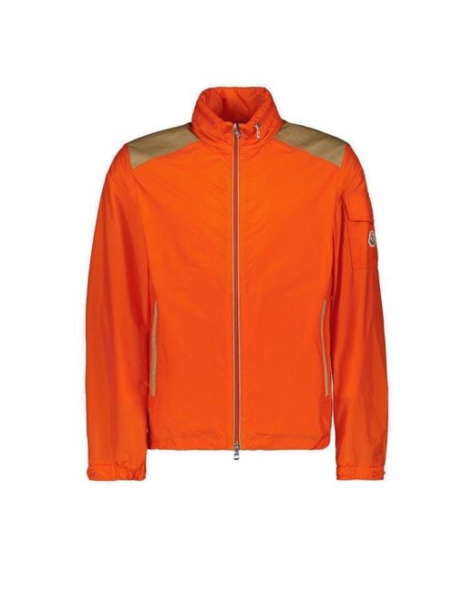 Moncler Orange Jumeaux Zipped Jacket for men