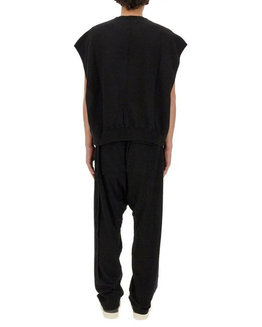 Rick Owens Black "Tatlin" Sweatshirt for men