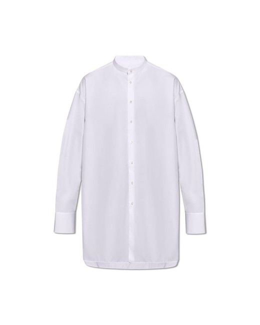 Jil Sander White Oversize Shirt, for men