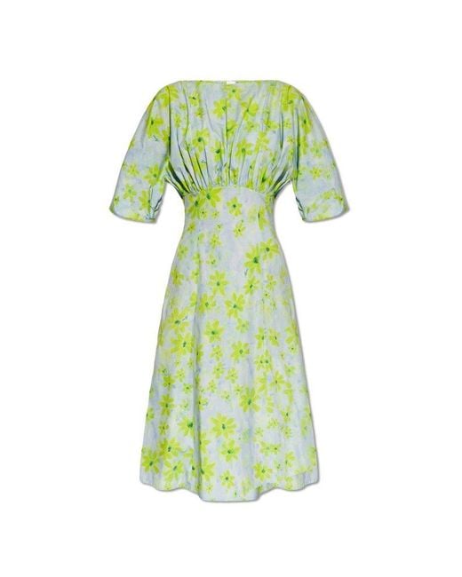 Marni Green Floral Dress,
