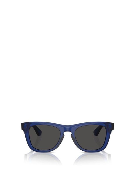 Burberry Blue Square Frame Sunglasses for men